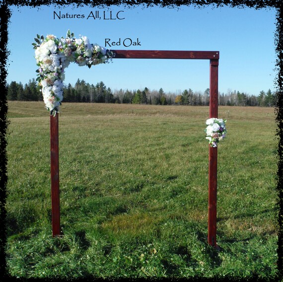 Wedding Arch Wedding Arbor Rustic Wedding Arch Complete Kit Etsy