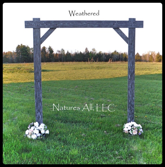 Wedding Arch Wedding Arbor Rustic Wedding Arch Complete Kit Etsy