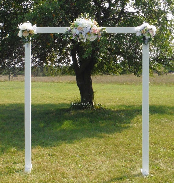 Wedding Arch Wedding Arbor Rustic Wedding Arch Complete Kit Etsy