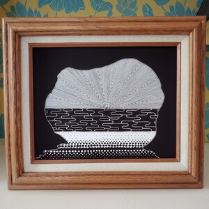 Hidden Sunrise Illustration Print | Ink Drawing | 5x7, 8x10 | 60lb Matte Acid-Free Paper