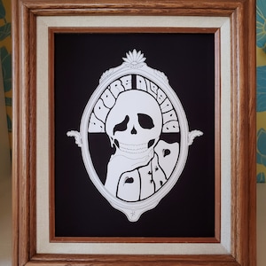 You&#39;re Already Dead Print | Ink Drawing | 5x7, 8x10 | 60lb Matte Acid-Free Paper