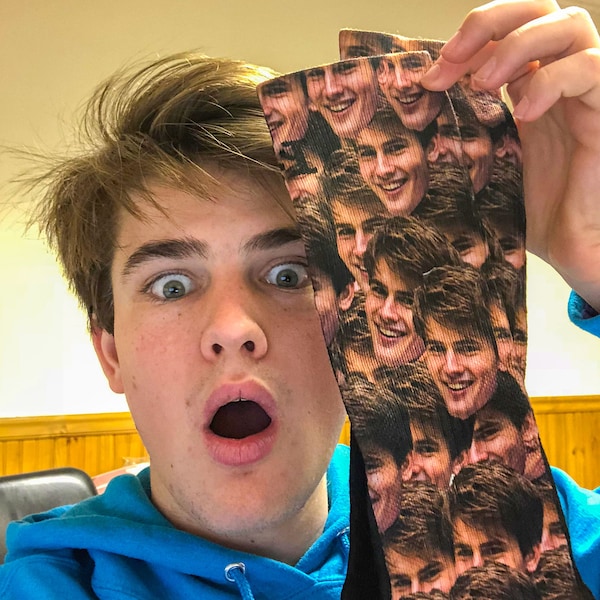 Custom Face Printed Socks Customized Photo Socks Personalized Socks Custom Printed Socks Picture Socks Gift Socks