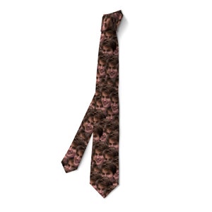 Custom Face Neck Ties -Custom Photo Ties, Custom Ties, Personalized Ties, Custom Printed Ties, Picture Ties, Photo Gift, Custom Photo Ties