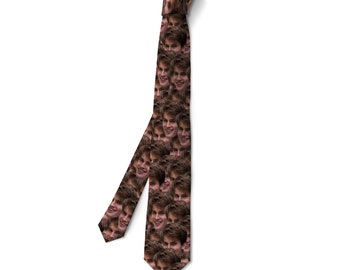 Custom Face Neck Ties -Custom Photo Ties, Custom Ties, Personalized Ties, Custom Printed Ties, Picture Ties, Photo Gift, Custom Photo Ties