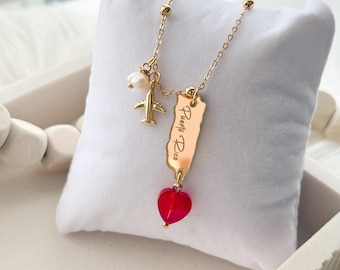 BORICUA HEART Necklace