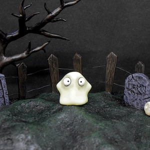 Glow in the Dark Ghost, Cute Ghost Halloween Decoration, Ghost Halloween Decor