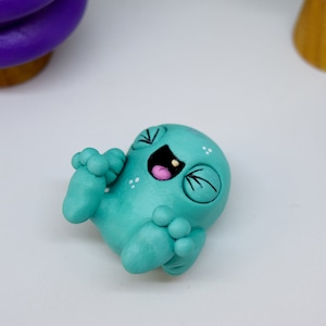 Laughing Gubbin, Polymer Clay Figurine, Desk Buddy
