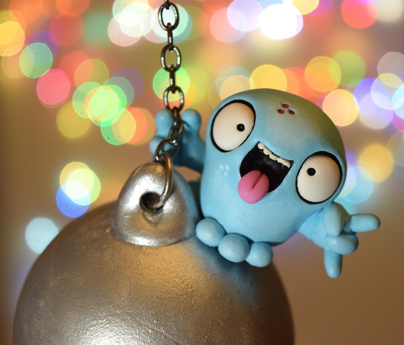 Alternative Christmas Decoration Wrecking Ball Christmas Tree Ornament