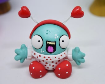 Monster Figurine, Valentine's Day Fun Gift