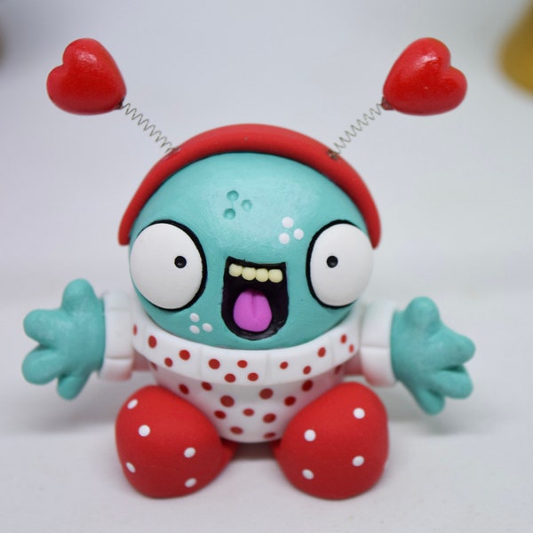Monster Figurine, Valentine's Day Fun Gift