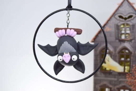 Halloween Bat Decoration, Spooky Tree Ornament, Indoor Decor