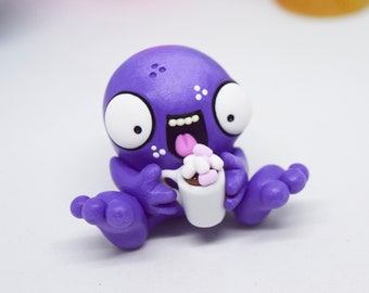 Cute Monster Figure, shelf ornament, desk buddy, collectable art