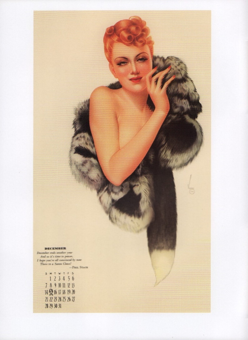 Alberto Vargas Vintage Pin Up 11 x 14/" Photo Print