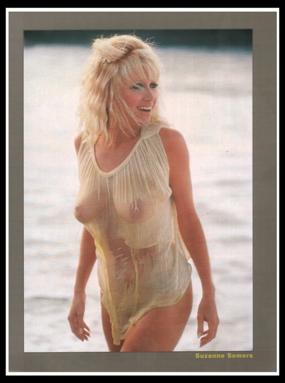Mature Suzanne Somers Playboy Pinup Girl Vine Sex Stars Of | Etsy