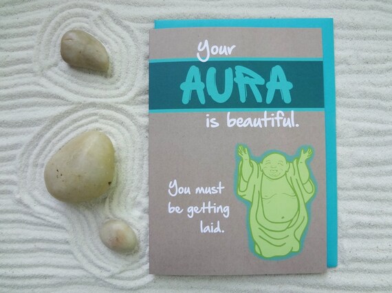 Aura Carte De Voeux Anniversaire Drole Carte Humour Zen Etsy Aura Carte De Voeux Anniversaire Drole Carte Humour Zen Etsy