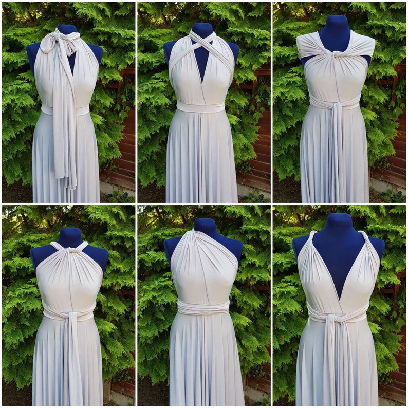 infinity dress tube top