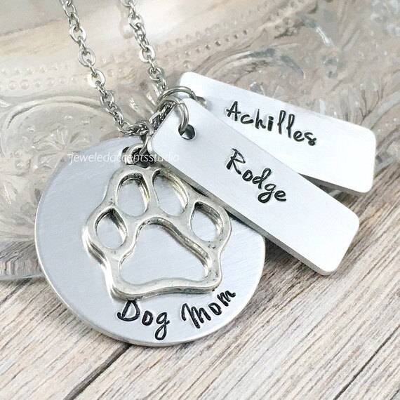 Personalized Dog Name Necklace Best 
