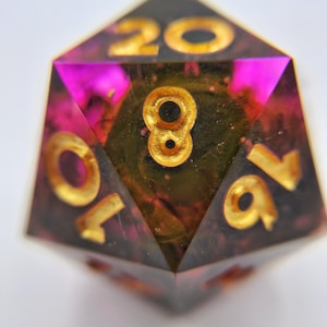 FUGLY CHONKLING - Custom Ink 32mm D20 Resin Die for TTRPG&#39;s | Dungeons and Dragons | Pathfinder