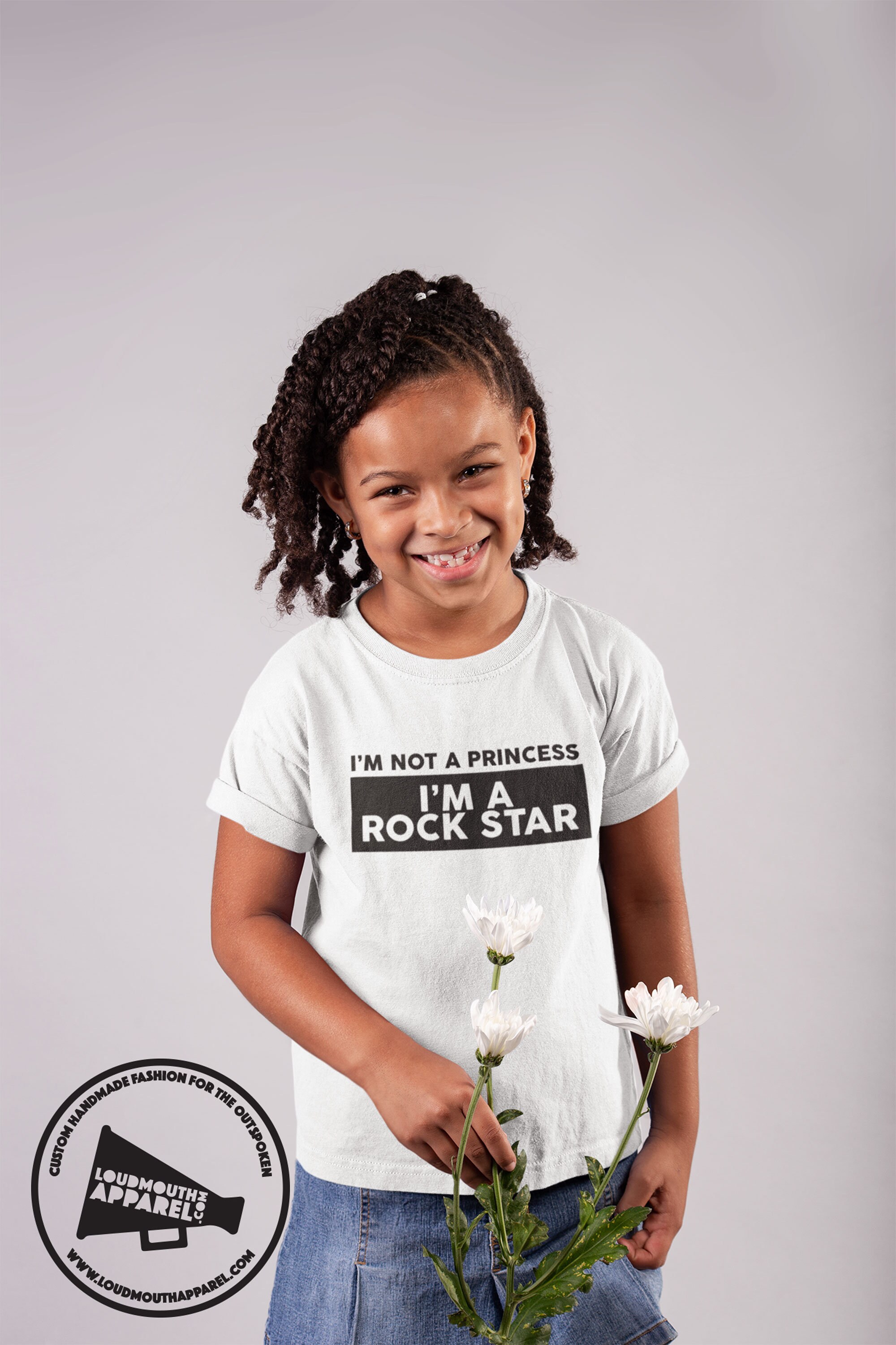 I M Not A Princess I M A Rock Star Children S Etsy