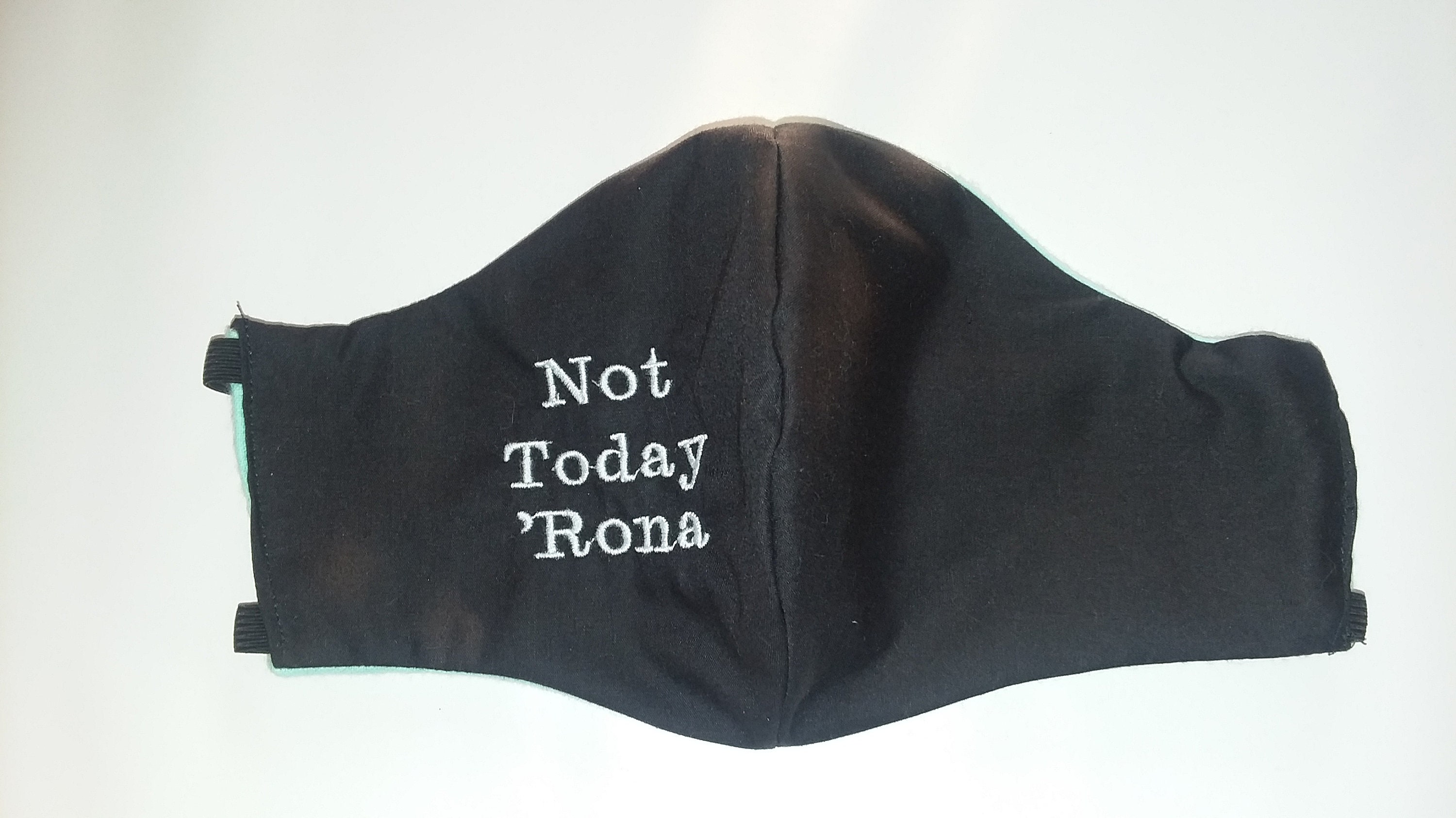 Not today Rona mask | Etsy