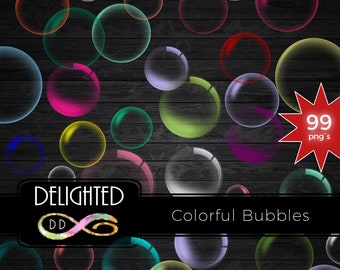Bubble Clipart instant download