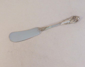 S GRAND COLONIAL-WALLACE STERLING HH BUTTER SPREADER -*PADDLE*