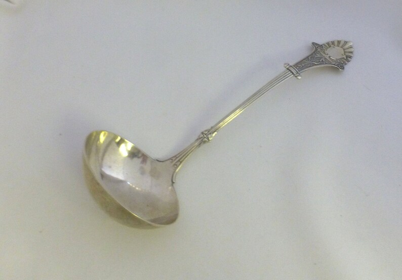 Louis XIV by Gorham Sterling Large Soup Ladle-11