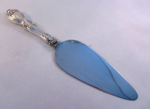 S MELROSE-GORHAM STERLING PIE//CAKE SERVER FLAT BLADE