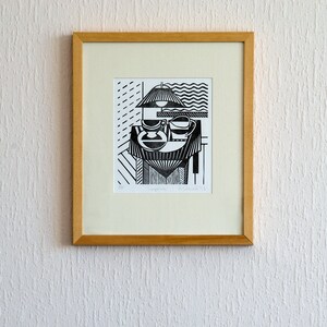 Lampshade Ltd Edition Linocut image 2