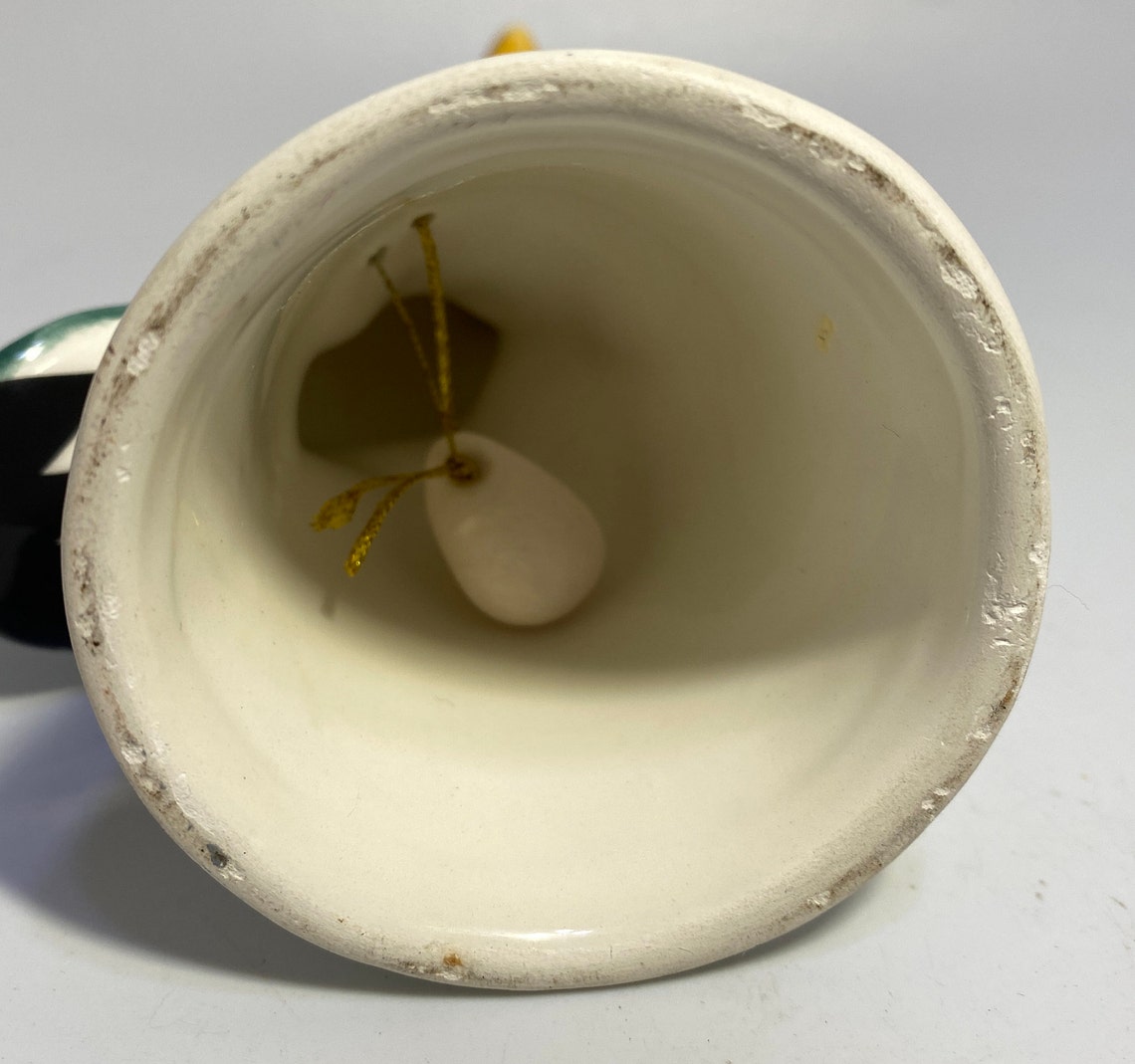 Vintage AGIFTCORP Ceramic Souvenir 'aruba' Bird Bell - Etsy