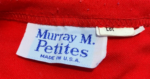 Vintage Murray M. Petites Red, White and Blue Sho… - image 10