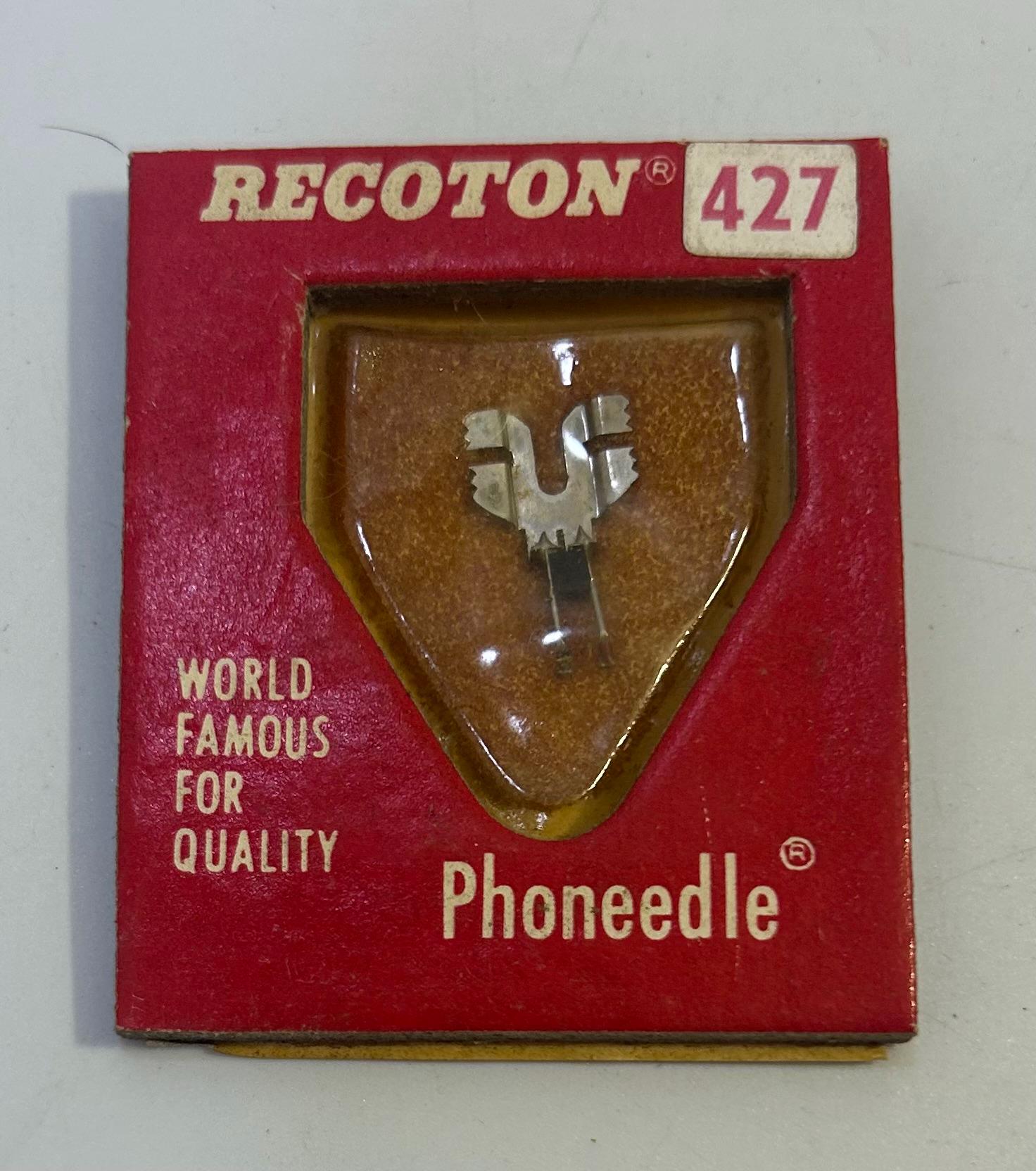 Vintage Recoton Phoneedle NOS Replacement Record Player Stylus/needle ...