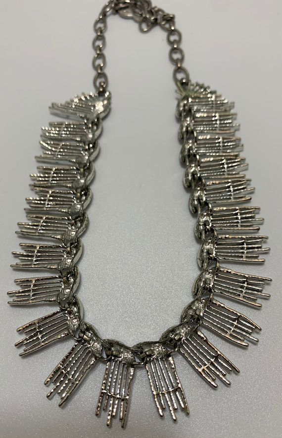 Vintage Sarah Coventry Silver Tone "Pineapple" Se… - image 4