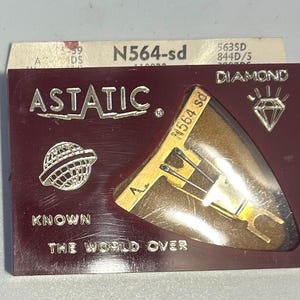Vintage Astatic Diamond NOS Replacement Record Player Stylus/Needle N564-sd R.C.A.