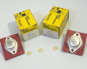 Vintage ECG Component PhilipsECG NOS Replacement Part 2SD822 Lot of 2
