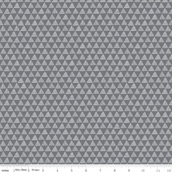 RILEY BLAKE, Triangle, cotton quilt, cotton designer - Purrfect Day de Riley Blake designs