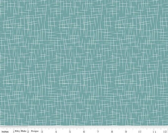 RILEY BLAKE, Teal, Hashtag, cotton quilt, cotton designer - 115 de Riley Blake Designs