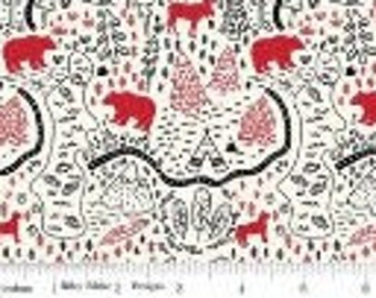 RILEY BLAKE, Bear, Wild at Heart - Wild At Heart de Riley Blake Designs