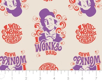 CAMELOT FABRICS, Willy Wonka, 100% cotton, cotton quilt, cotton designer - Camelot Fabrics