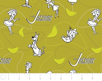 CAMELOT FABRICS, The Jetsons, 24080104, col 03, cotton, cotton quilt, cotton designer