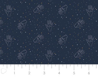 CAMELOT FABRICS, Palm Reader, Night Circus, 29180304L, col 03, cotton, cotton quilt, cotton designer