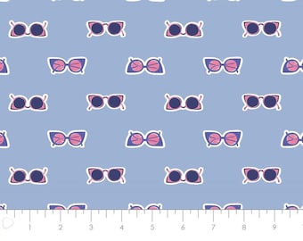 CAMELOT FABRICS, Sunglass, 100% cotton, cotton quilt, cotton designer - Summer Day de Camelot Fabrics