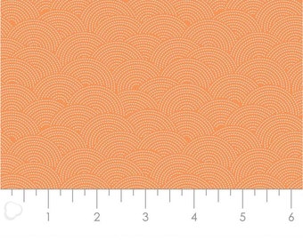 CAMELOT FABRICS, Orange, 21008, col 44, Sashiko, Mixology, coton courtepointe, coton designer