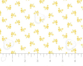 SALE, CAMELOT FABRICS, Mini-Flower, yellow, 71190202, col 02, Summer Blooms, cotton, cotton quilt, cotton designer
