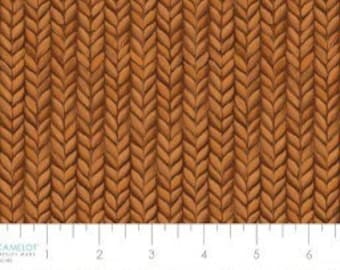 Fabric cotton knit, 49230207-02, QUILT FABRICS, 100% cotton, quilt cotton - Happy Fallidays Collection of Camelot Fabrics