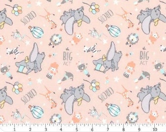 CAMELOT FABRICS, Fabric DUMBO of Disney, 85160302 - My Little Circus of Camelot Fabrics