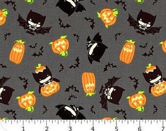 QUILT FABRIC HALLOWEEN, Batman Hawaii, 100% cotton - Character Halloween de Camelot Fabrics