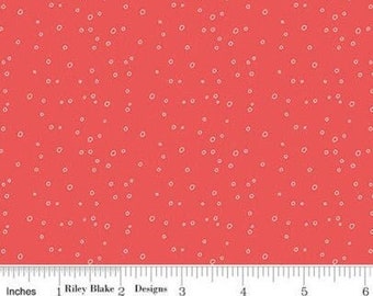 RILEY BLAKE, Dot, cotton quilt, cotton designer- Strawberry Honey de Riley Blake Designs