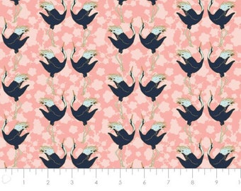 CAMELOT FABRICS, Birds, 29180202, col 03, Mistic Cranes, quilt cotton