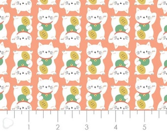 QUILT FABRIC Cat, Sushi, On a Roll, 21210203, 100% cotton, quilt cotton - On a Roll de Camelot Fabrics